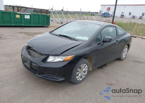 2012 Honda Civic Lx из США, поврежденный, VIN 2HGFG3B50CH562630